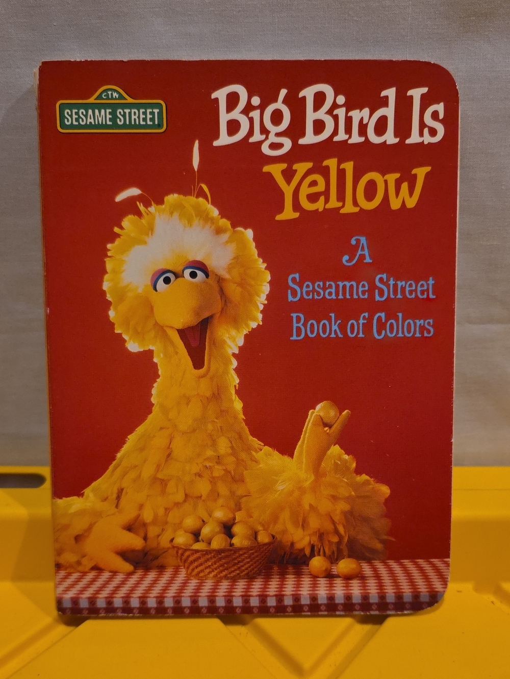 Sesame Street Big Bird Is Yellow - Board Book